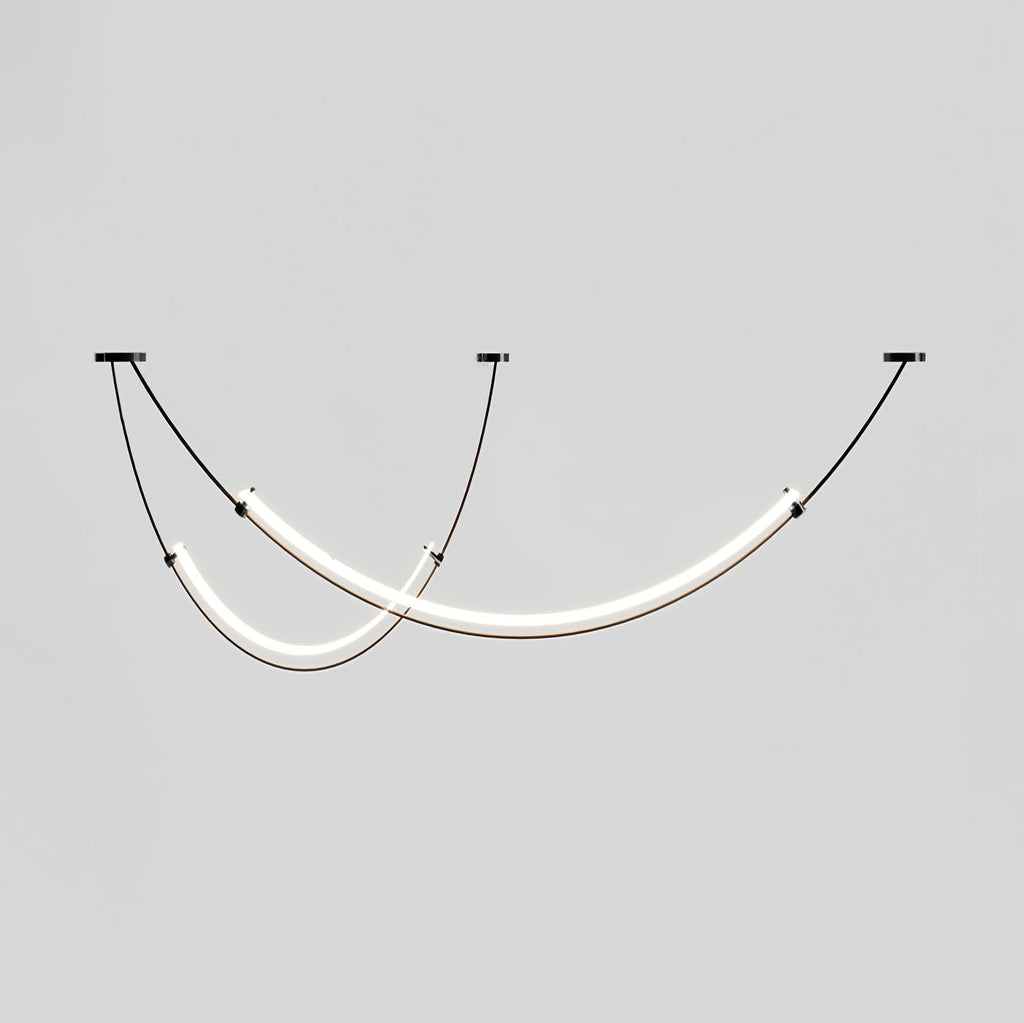 Zephira Curved LED Pendant Light | ventumra