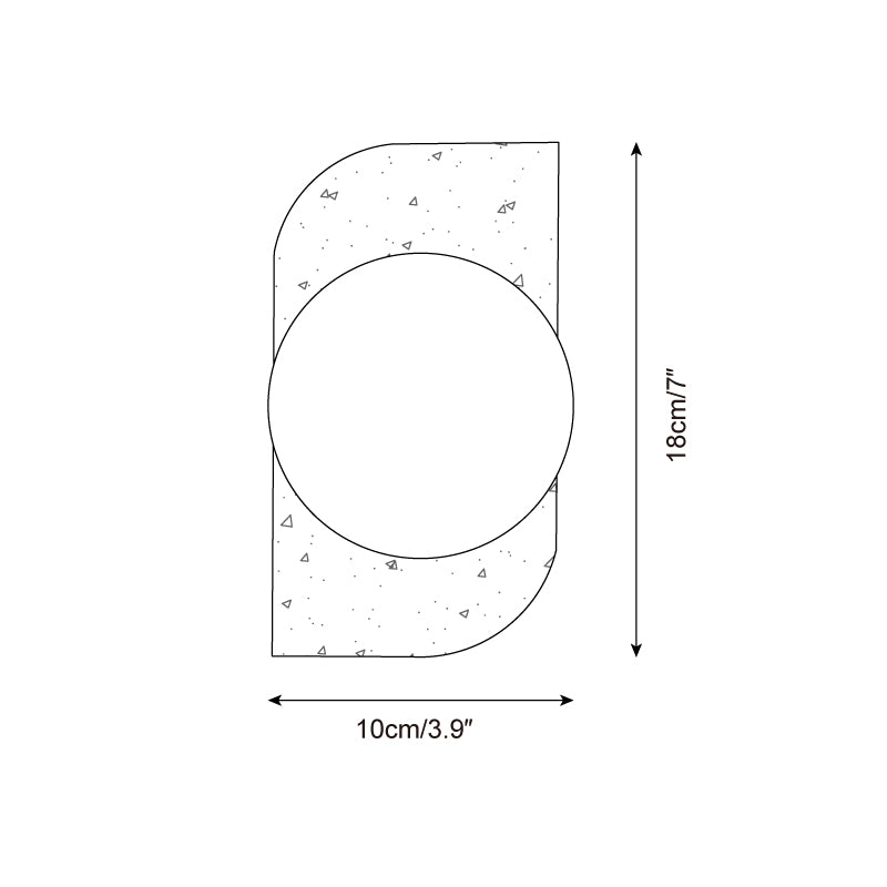 Ritta Travertine Wall Lamp | ventumra