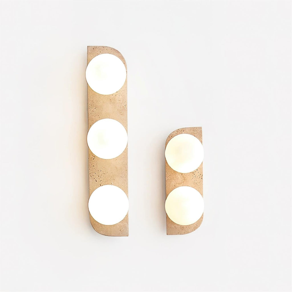 Ritta Travertine Wall Lamp | ventumra