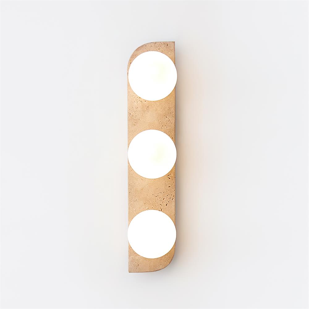 Ritta Travertine Wall Lamp | ventumra