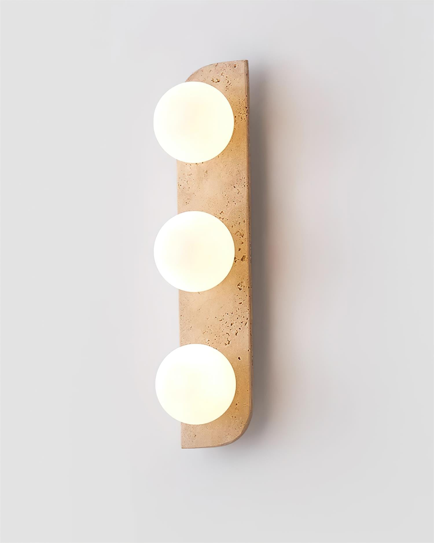 Ritta Travertine Wall Lamp | ventumra