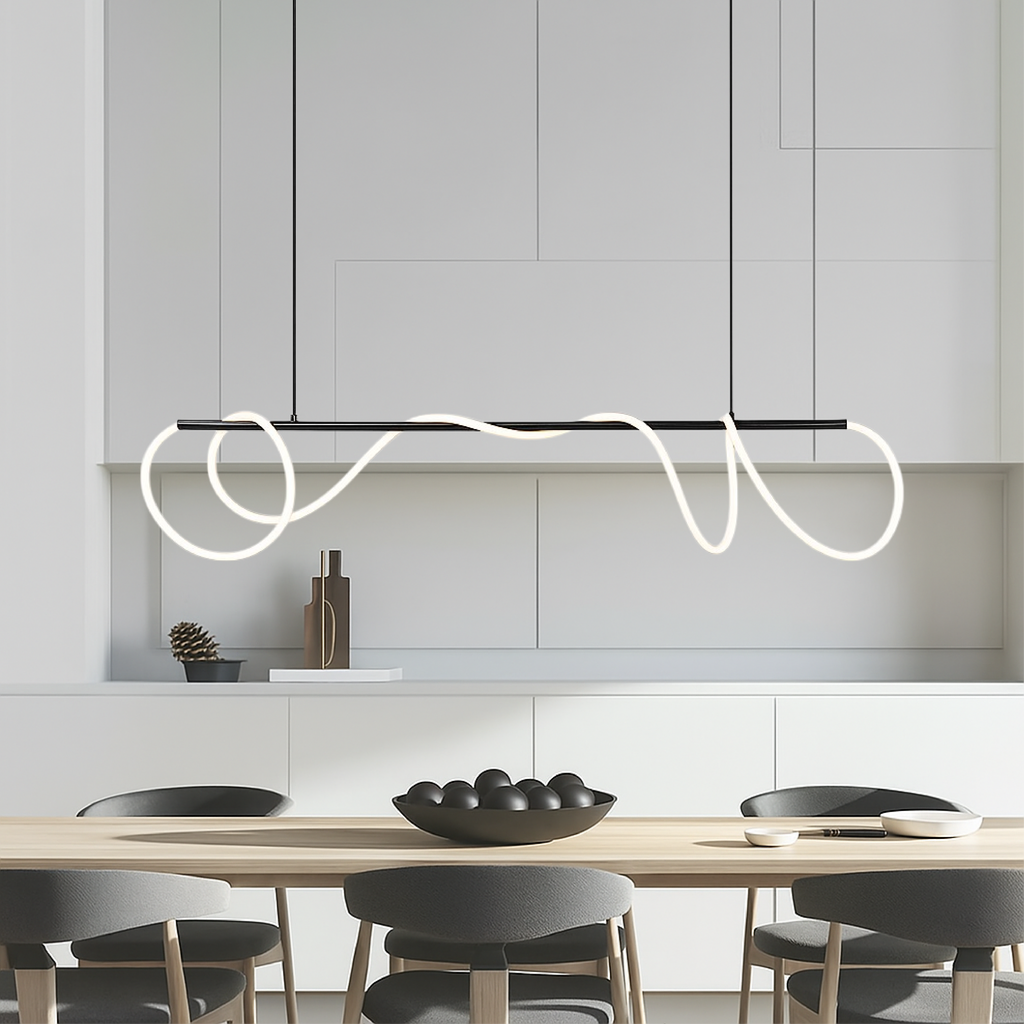 Novara Linear Pendant Light for Dining Table and Kitchen
