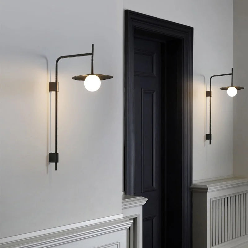 LumaNova LED Wall Lamp With 360 Degree Rotating Head For Directional Light