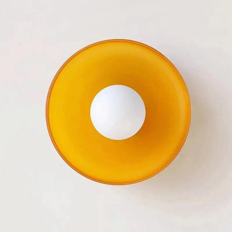 Suspension de plafond nordique NovaGlass — abat-jour en verre transparent, design minimaliste épuré