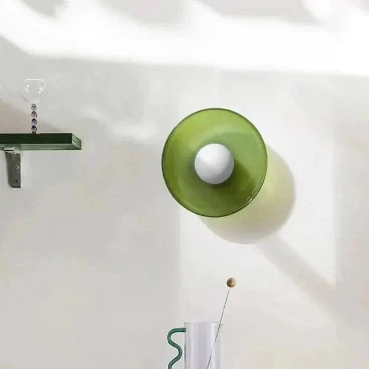 Suspension de plafond nordique NovaGlass — abat-jour en verre transparent, design minimaliste épuré