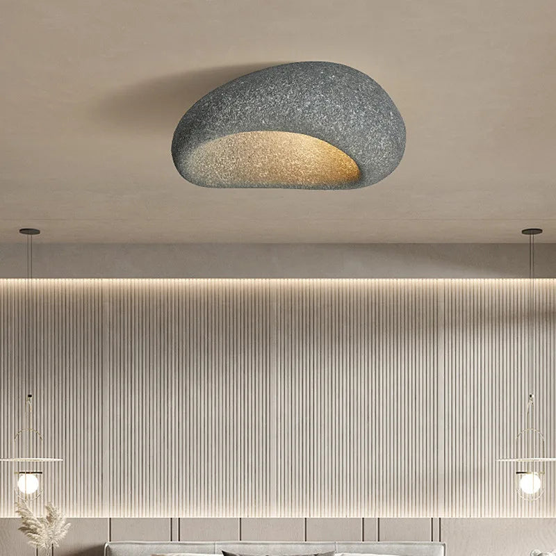 Wabi Sabi Ceiling Lamp Inspired by Japanese Aesthetics