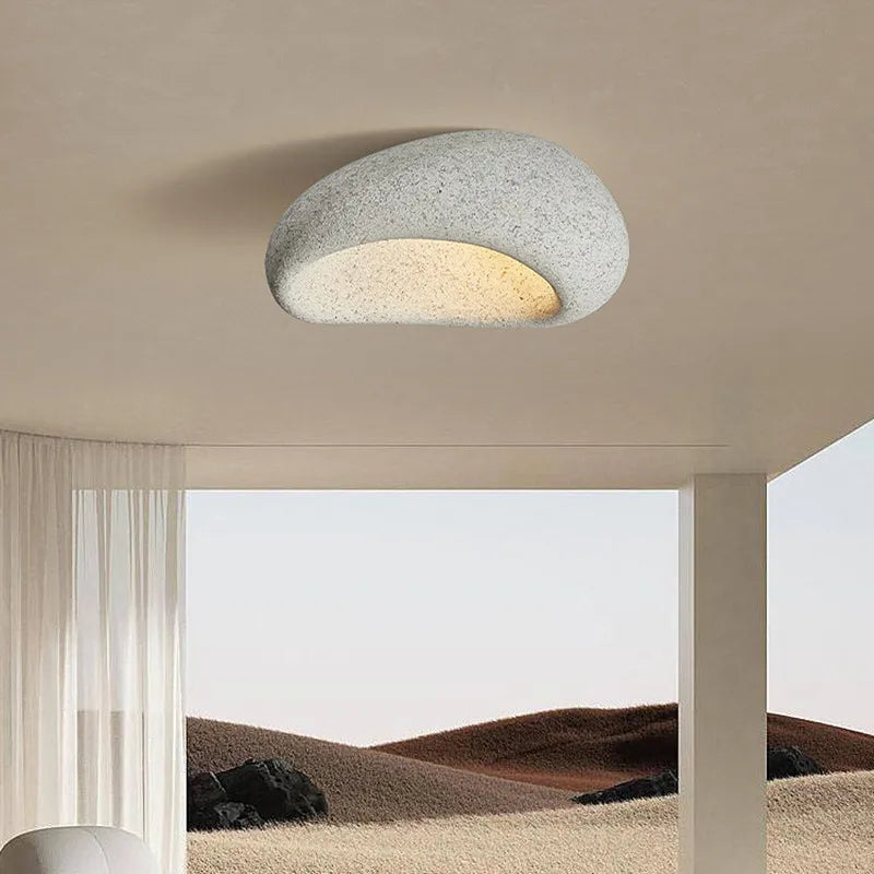Wabi Sabi Ceiling Lamp Inspired by Japanese Aesthetics