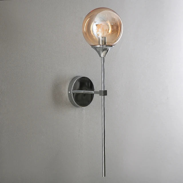 Lysara Glass Wall Lamp in Scandinavian Modern Style