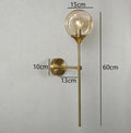 Lysara Glass Wall Lamp in Scandinavian Modern Style