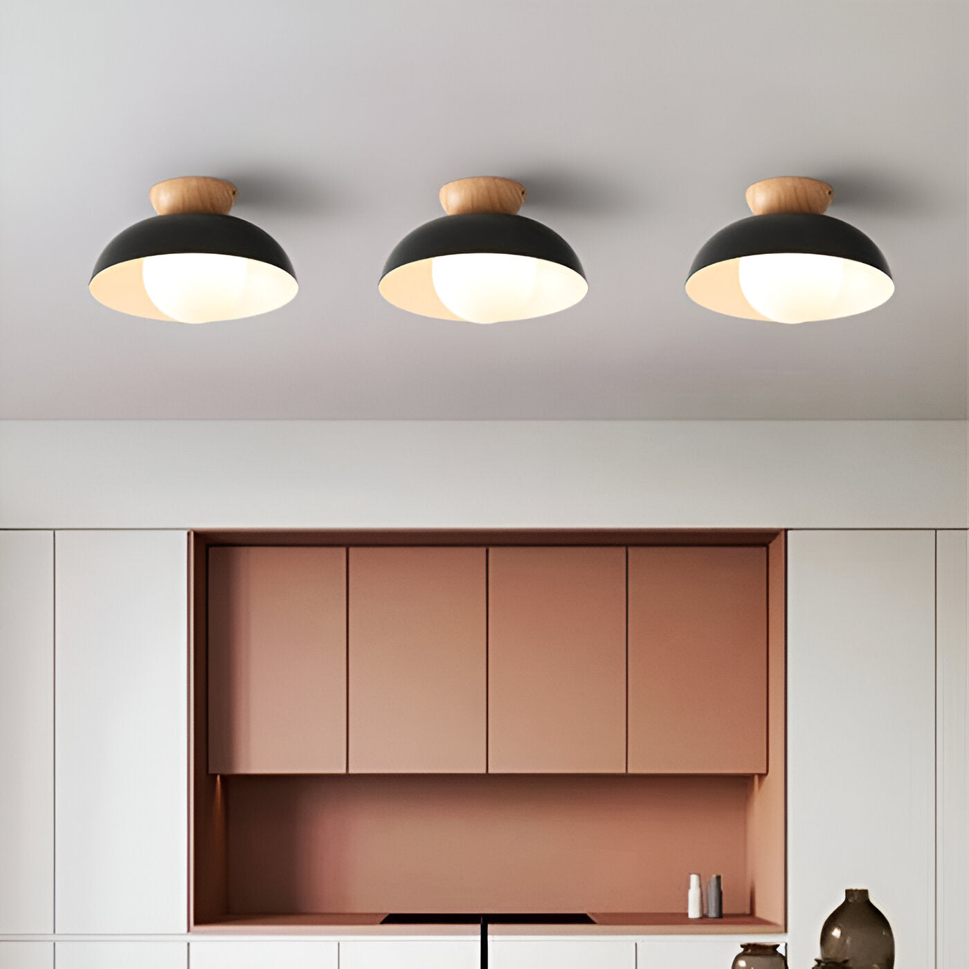 Lysa Nordic Minimalist LED Ceiling Lamp With Matte Glass