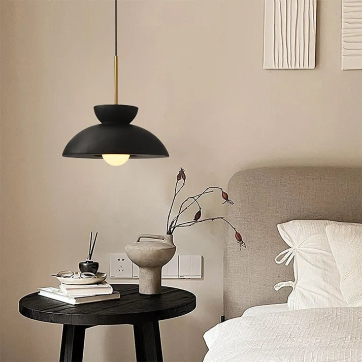 NovaLuxe Nordic Minimalist Pendant Light With Metal And Resin