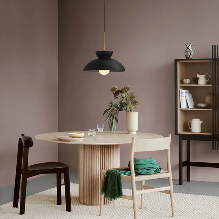 NovaLuxe Nordic Minimalist Pendant Light With Metal And Resin