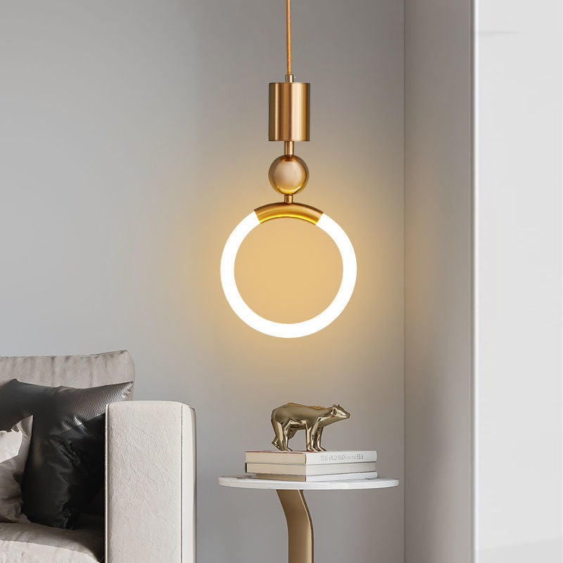 Fjordon Nordic Minimal LED Pendant Light for Kitchen and Dining