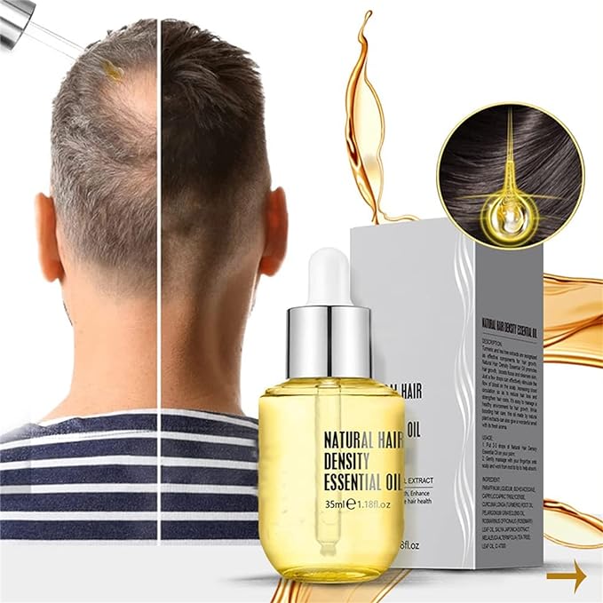 Hair Vitalizer® Natural Hair Growth Oil for Stronger, Shinier Hair