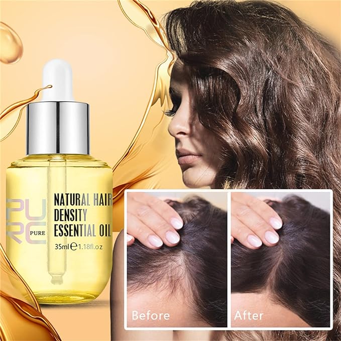 Hair Vitalizer® Natural Hair Growth Oil for Stronger, Shinier Hair