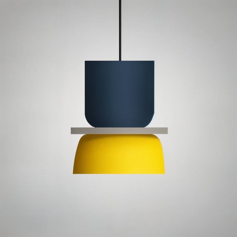 Aurex Colorful Matte Finish Pendant Light For Home