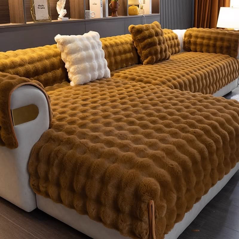 NovaGuard Non-Slip Sofa Cover — Grip-Resistant Underside
