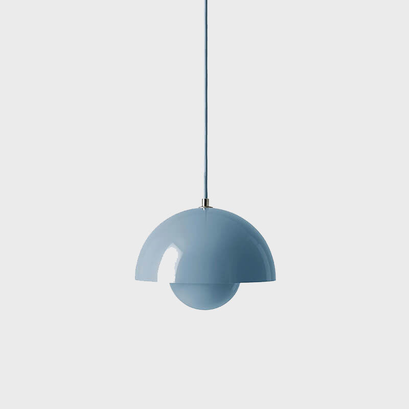 Nordora Nordic Inspired 1 Light Semicircle Dome Pendant Lamp