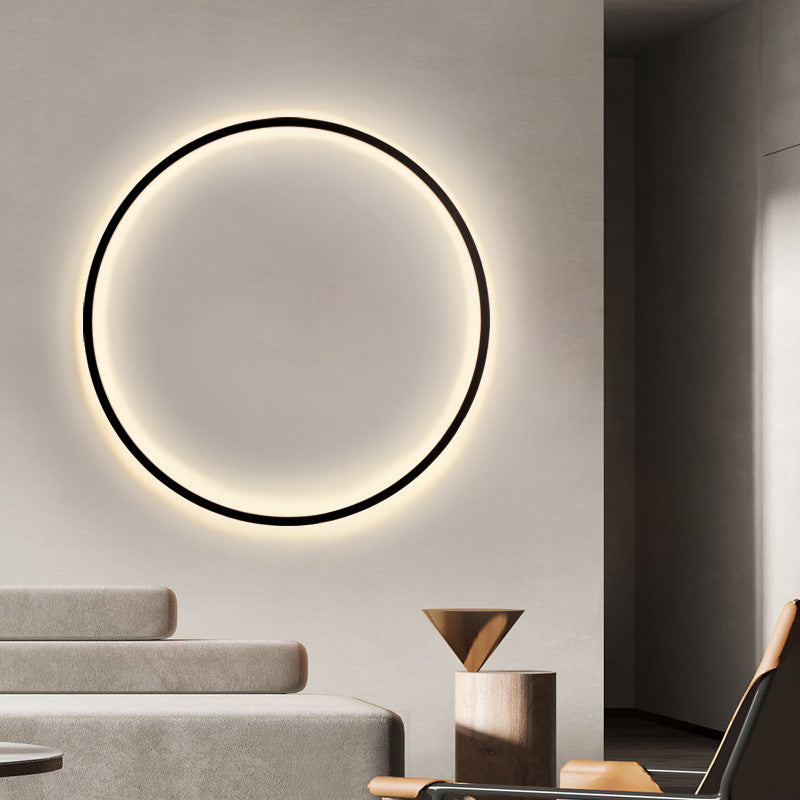Geometrické kruhové nástěnné svítidlo Halo | Ventumra