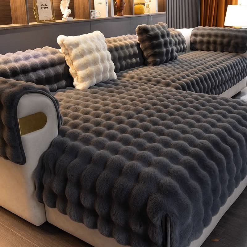 NovaGuard Non-Slip Sofa Cover — Grip-Resistant Underside