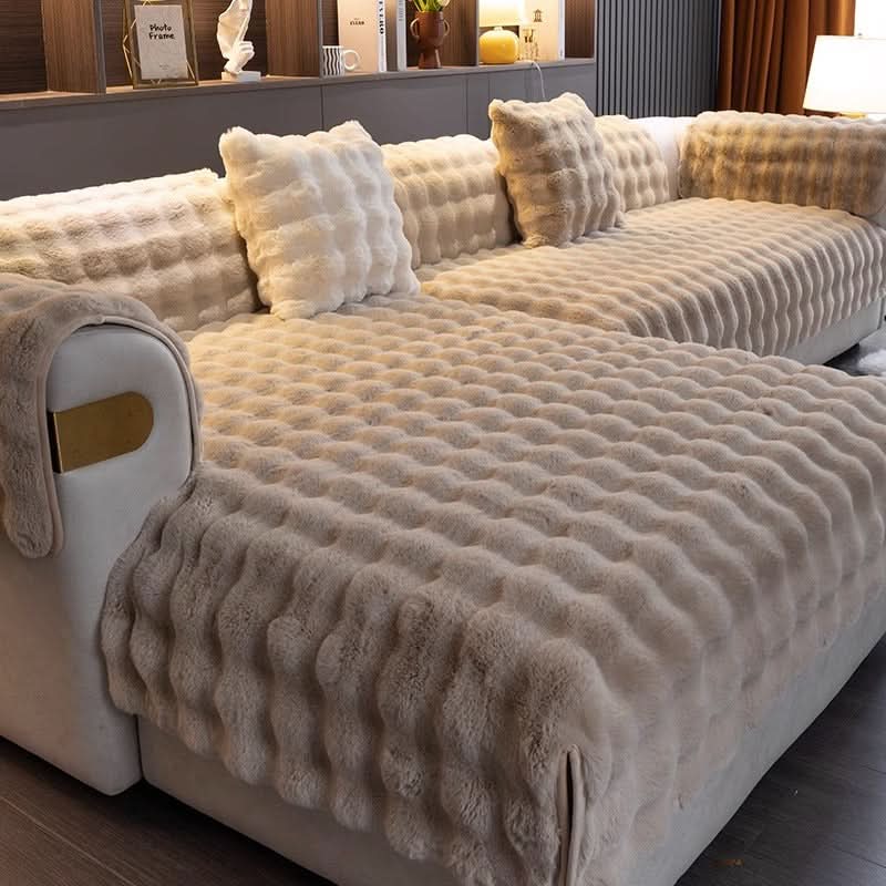 NovaGuard Non-Slip Sofa Cover — Grip-Resistant Underside