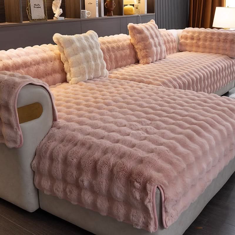 NovaGuard Non-Slip Sofa Cover — Grip-Resistant Underside