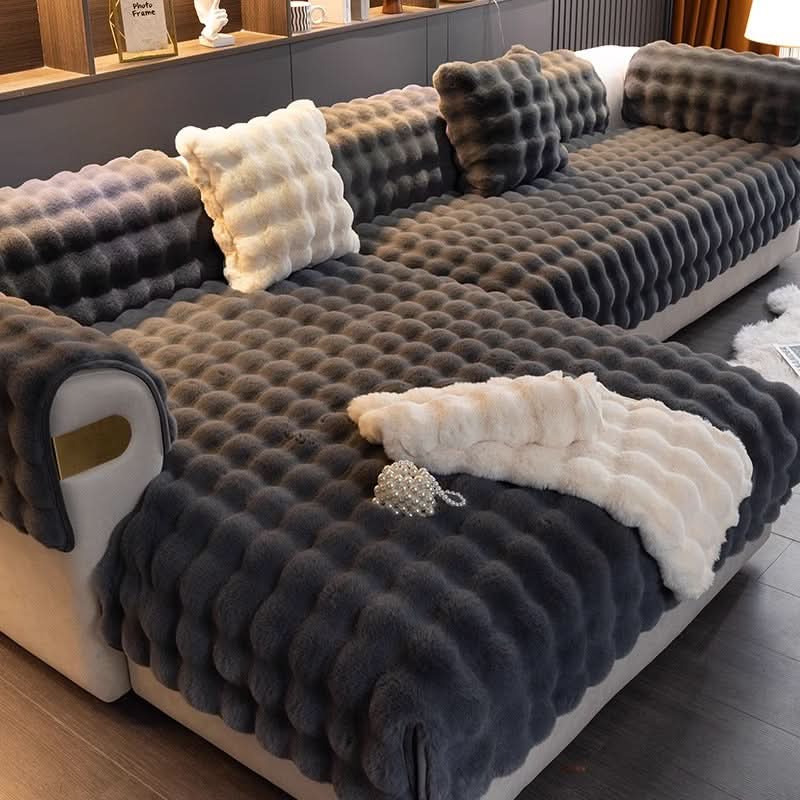NovaGuard Non-Slip Sofa Cover — Grip-Resistant Underside