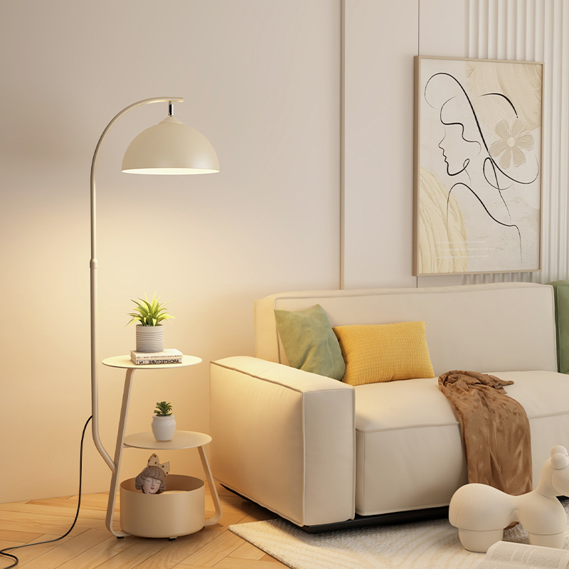 Nordal | Scandinavian Floor Lamp With Built-In Storage