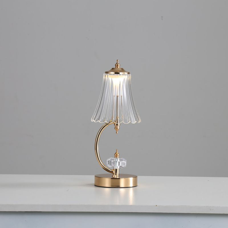Aurielle | Vintage Crystal Lamp In Nordic Retro Style