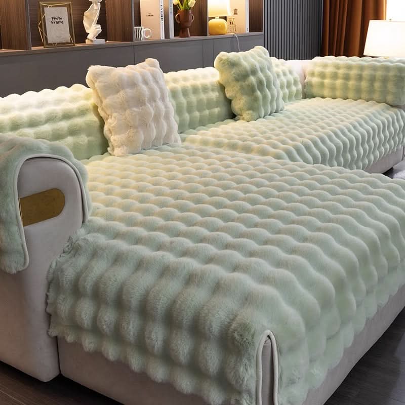 NovaGuard Non-Slip Sofa Cover — Grip-Resistant Underside