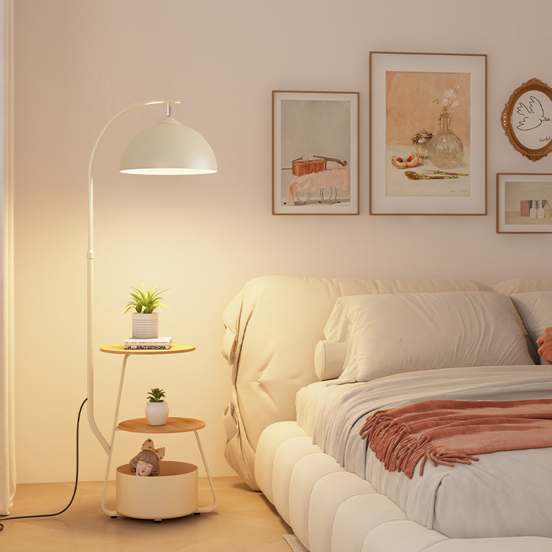 Nordal | Scandinavian Floor Lamp With Built-In Storage