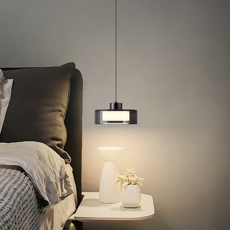 Marinella Italian Glass Pendant Light in Elegant Style