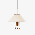Marinus Octopus Pendant Light in Sculptural Metal and Wood