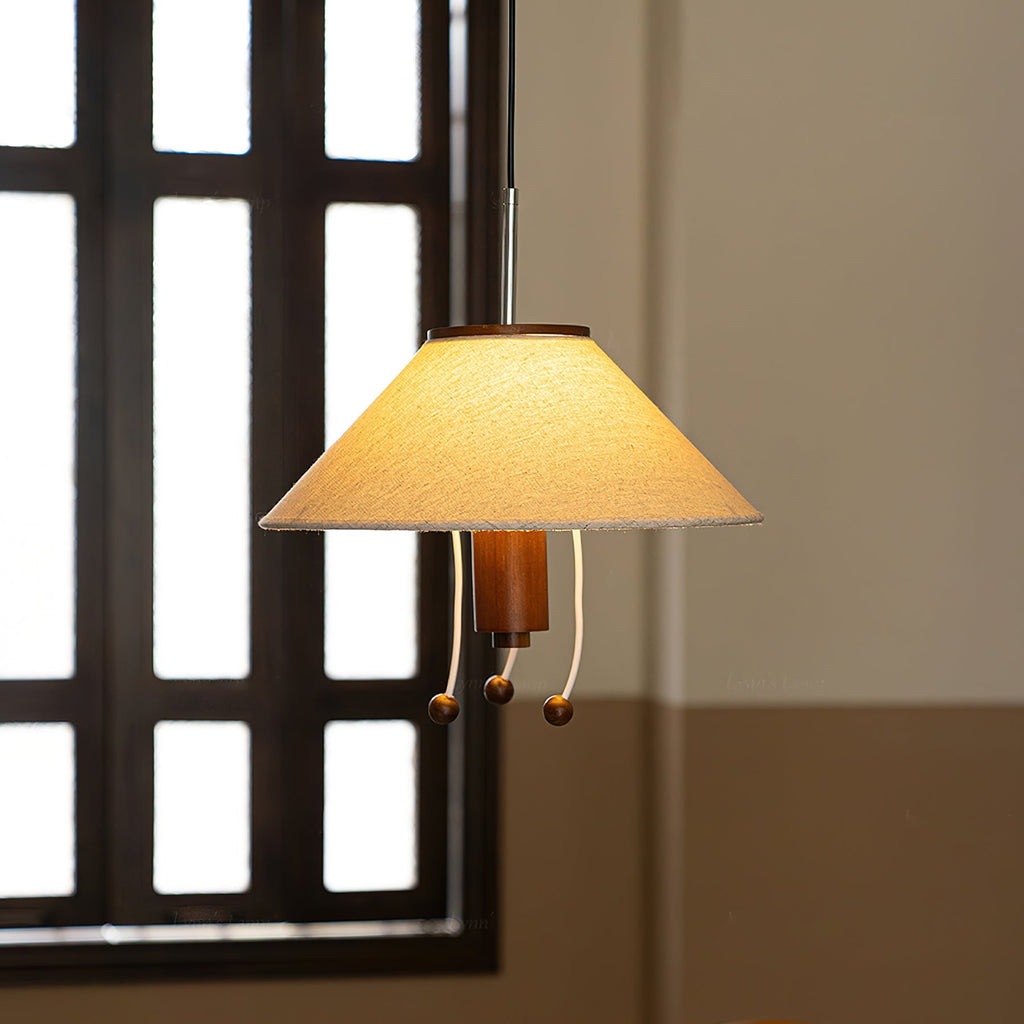 Marinus Octopus Pendant Light in Sculptural Metal and Wood