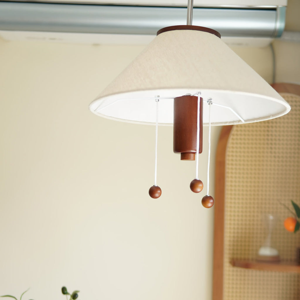 Marinus Octopus Pendant Light in Sculptural Metal and Wood
