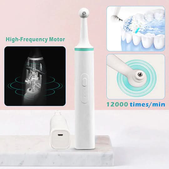 AeroSonic Detergente ultrasonico portatile per denti — Rimuovi tartaro con vibrazioni acustiche