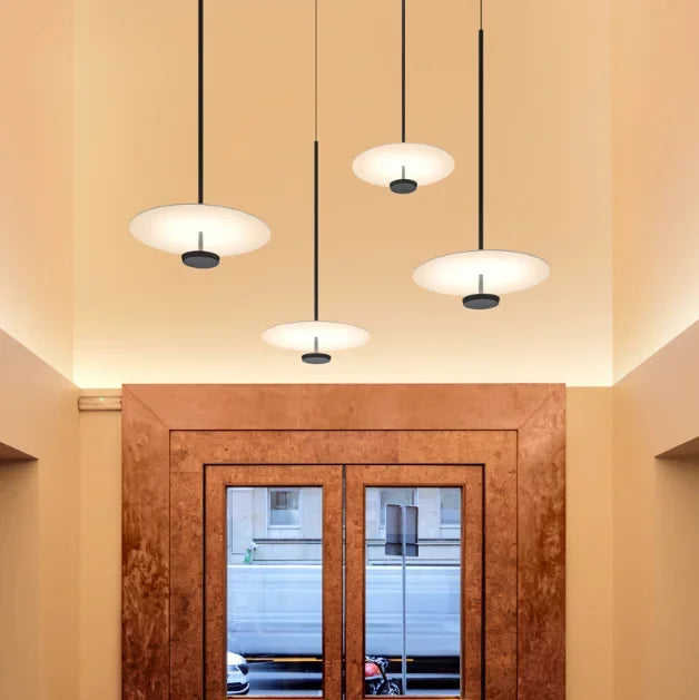 AstraRing Minimalist Ring Pendant Light for Living Rooms