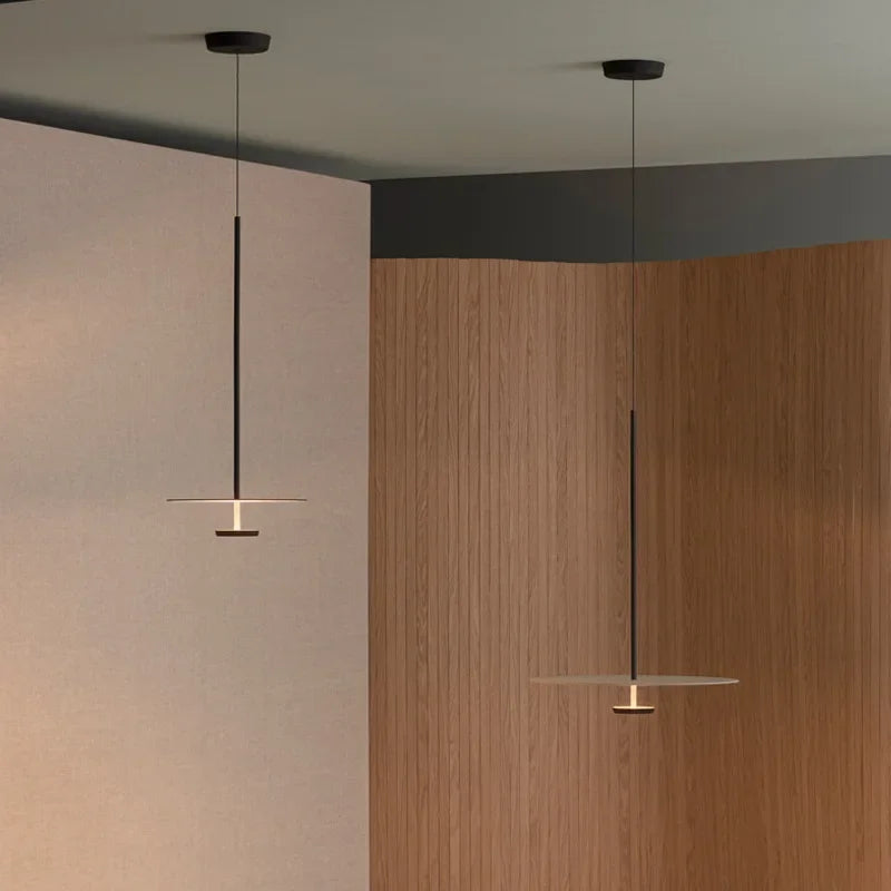 AstraRing Minimalist Ring Pendant Light for Living Rooms