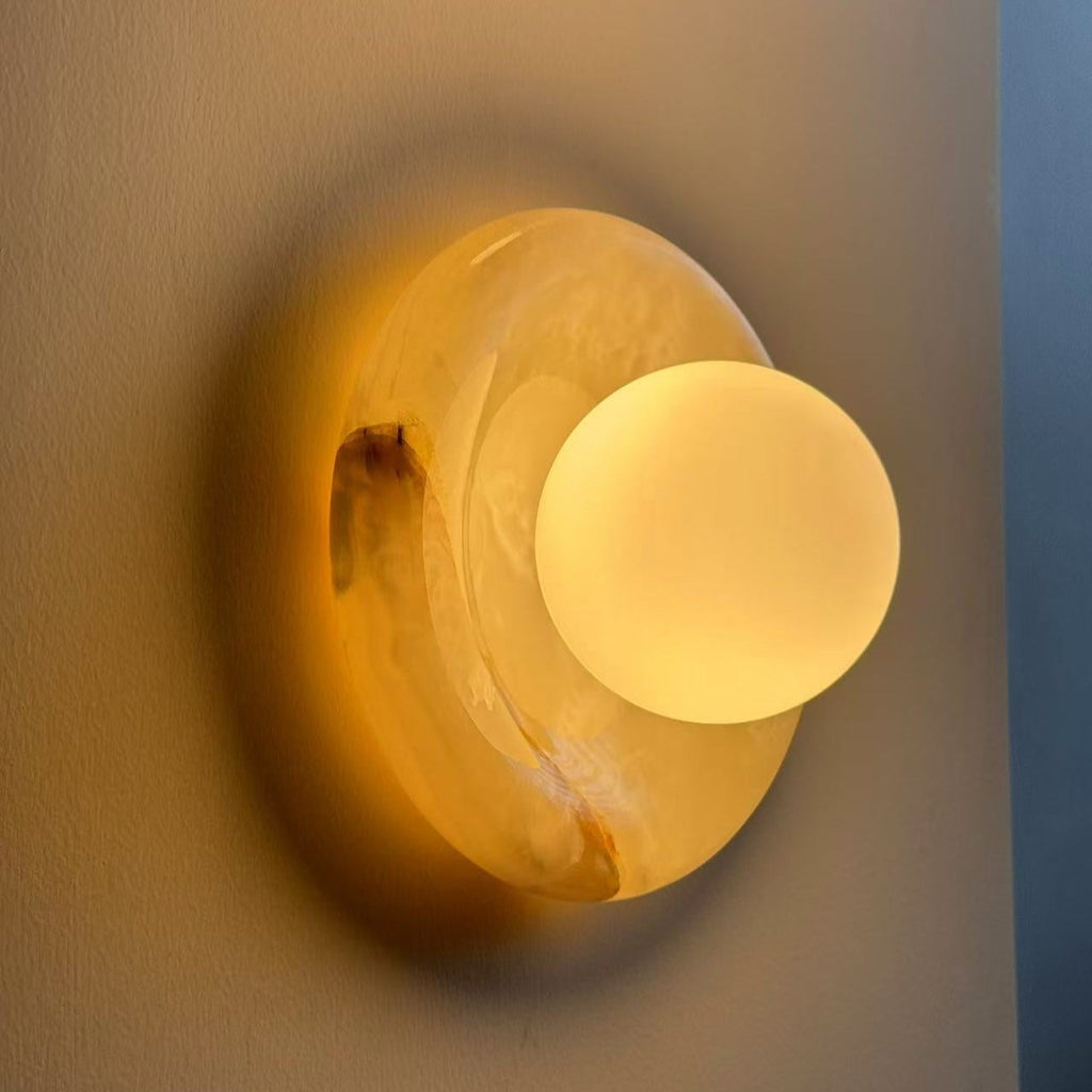 Avi Marble Indoor Wall  Sconce | ventumra