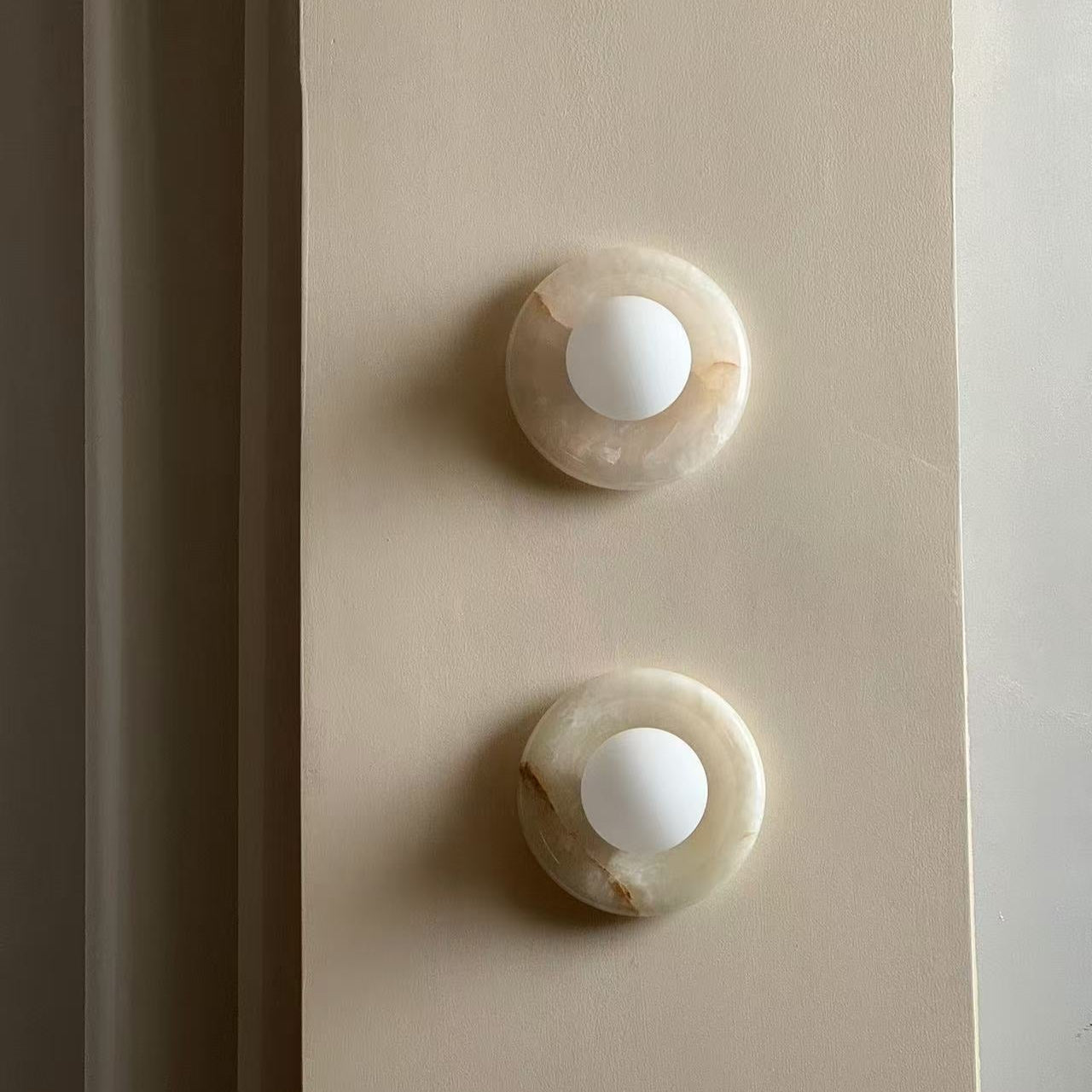 Avi Marble Indoor Wall  Sconce | ventumra