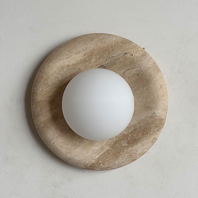 Avi Marble Indoor Wall  Sconce | ventumra