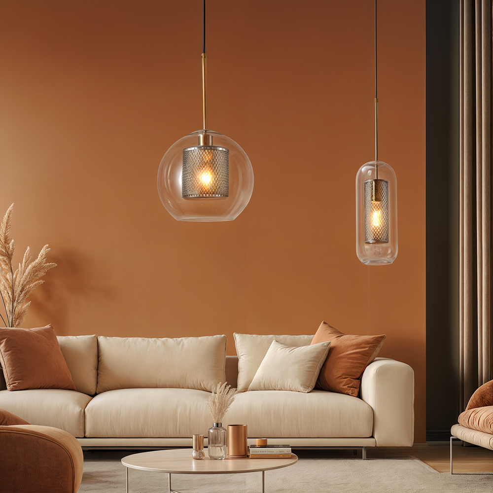 NovaLox Nordic Glass Pendant Light for Kitchen and Dining