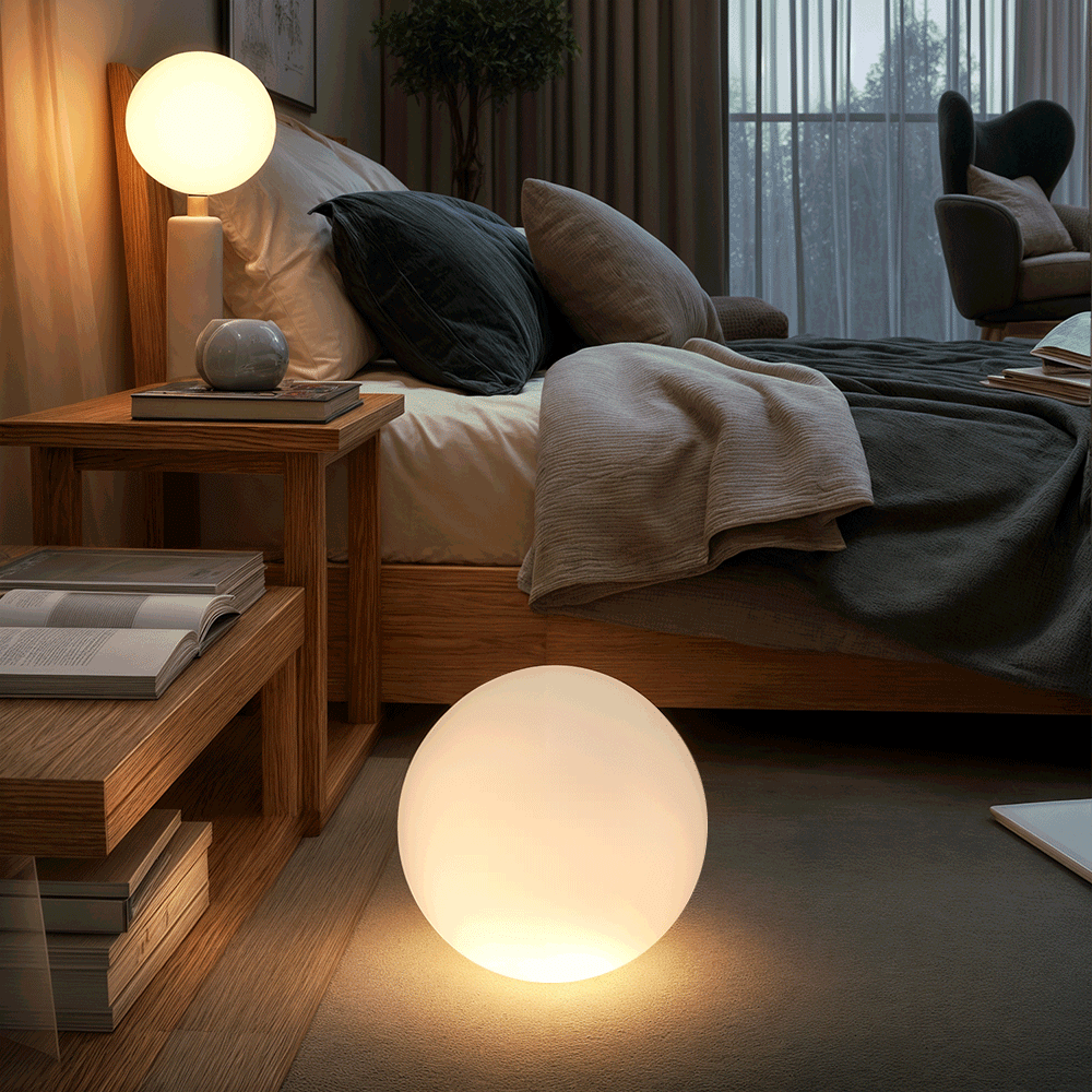 LumaGrove LED Garden Ball Lamps for Outdoor Lighting