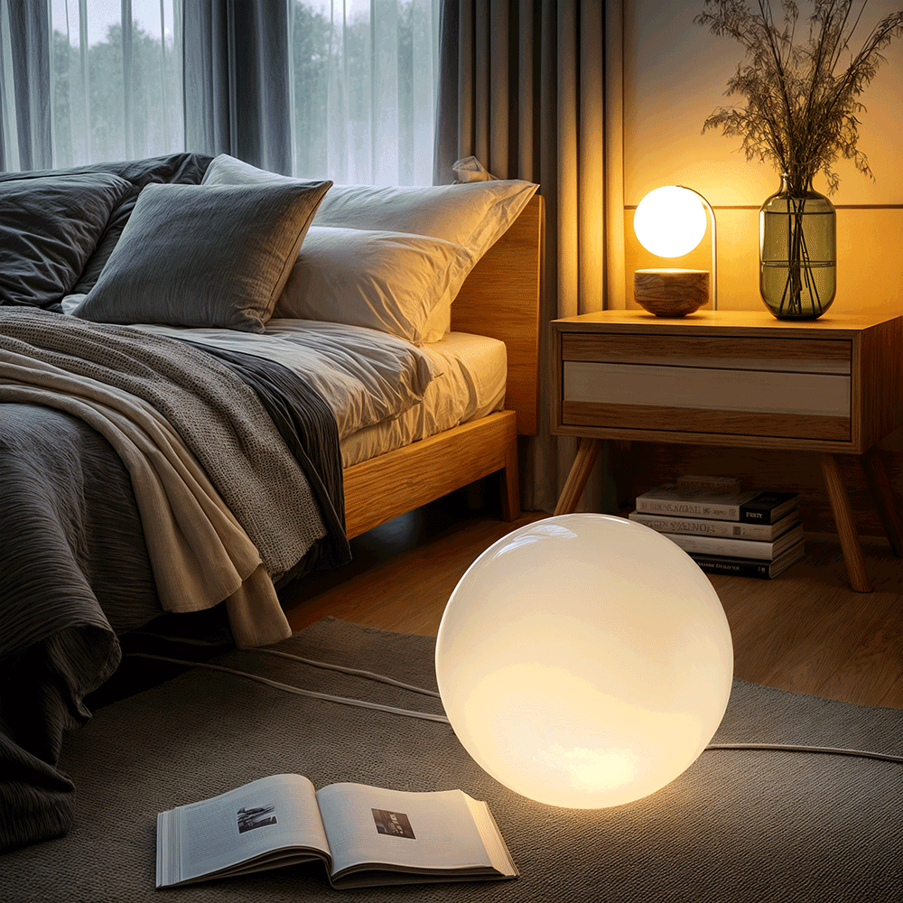 LumaGrove LED Garden Ball Lamps for Outdoor Lighting