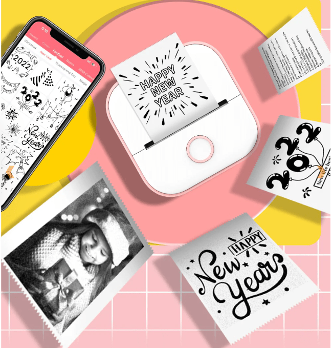 Mini-imprimante thermique LumaPocket - Bluetooth, impression photo sans encre