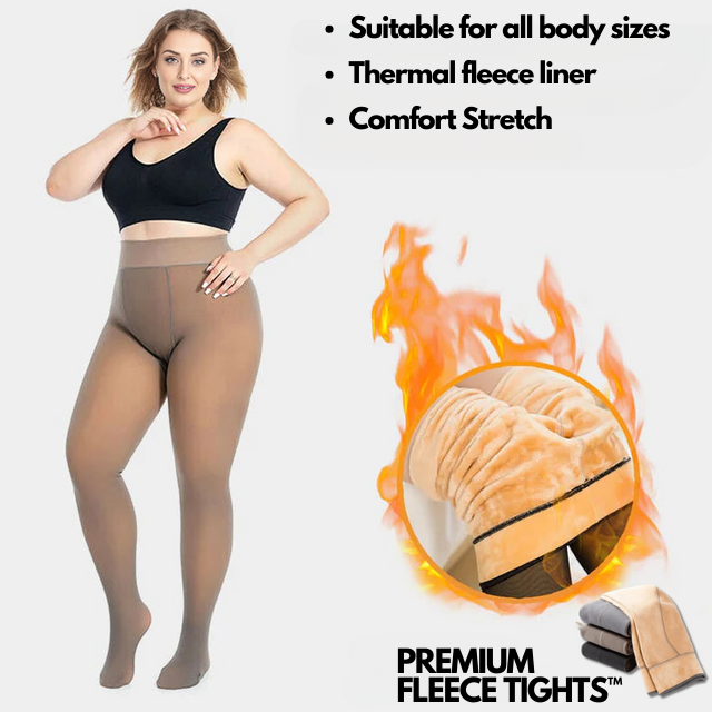 ArctisWeave Winter Fleece Tights Warm To Minus Five Degrees Flattering Fit