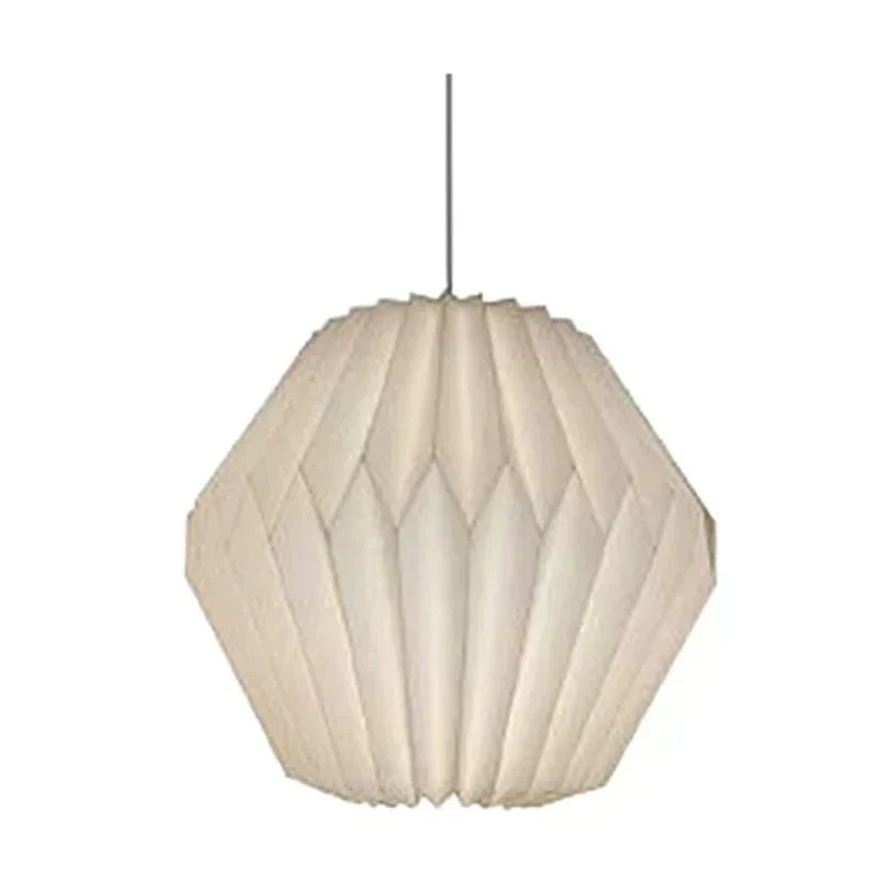 AerisLume Nordic Origami Paper Lantern Lampshade Ambient