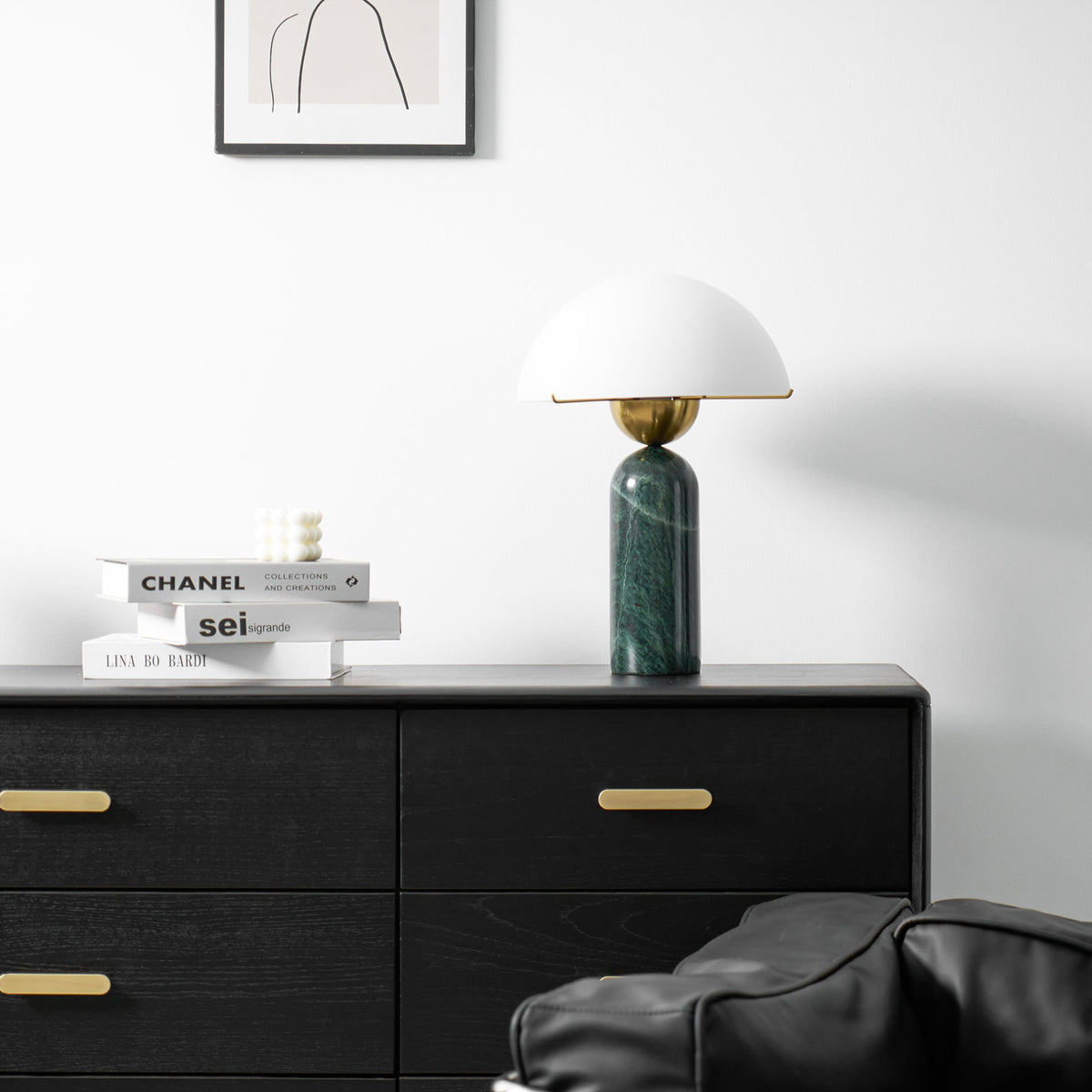 Vellum Alabaster Table Lamp | Ventumra