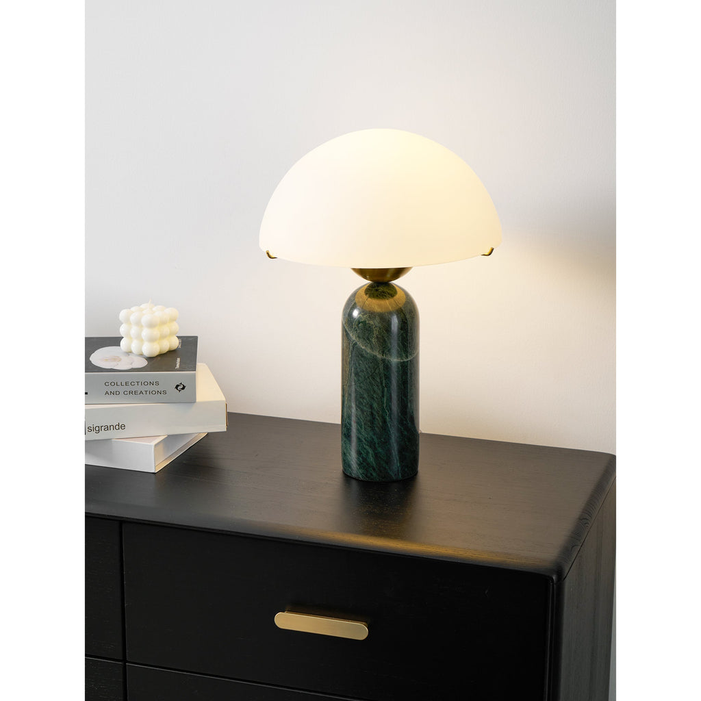 Vellum Alabaster Table Lamp | Ventumra