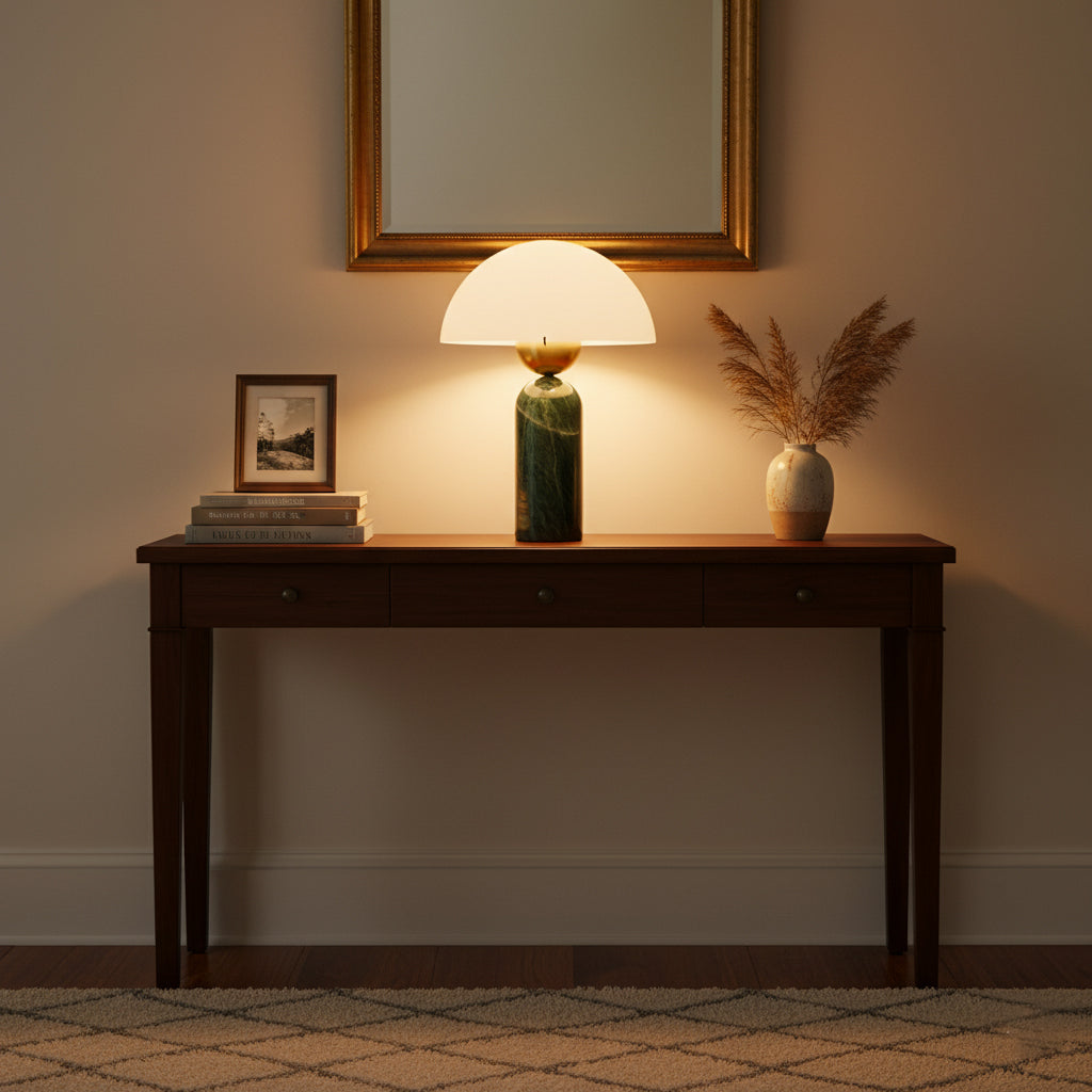 Vellum Alabaster Table Lamp | Ventumra